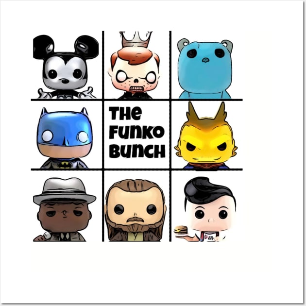 OG 2.0 Funko Bunch tee Wall Art by TheOriginalFunkoBunch